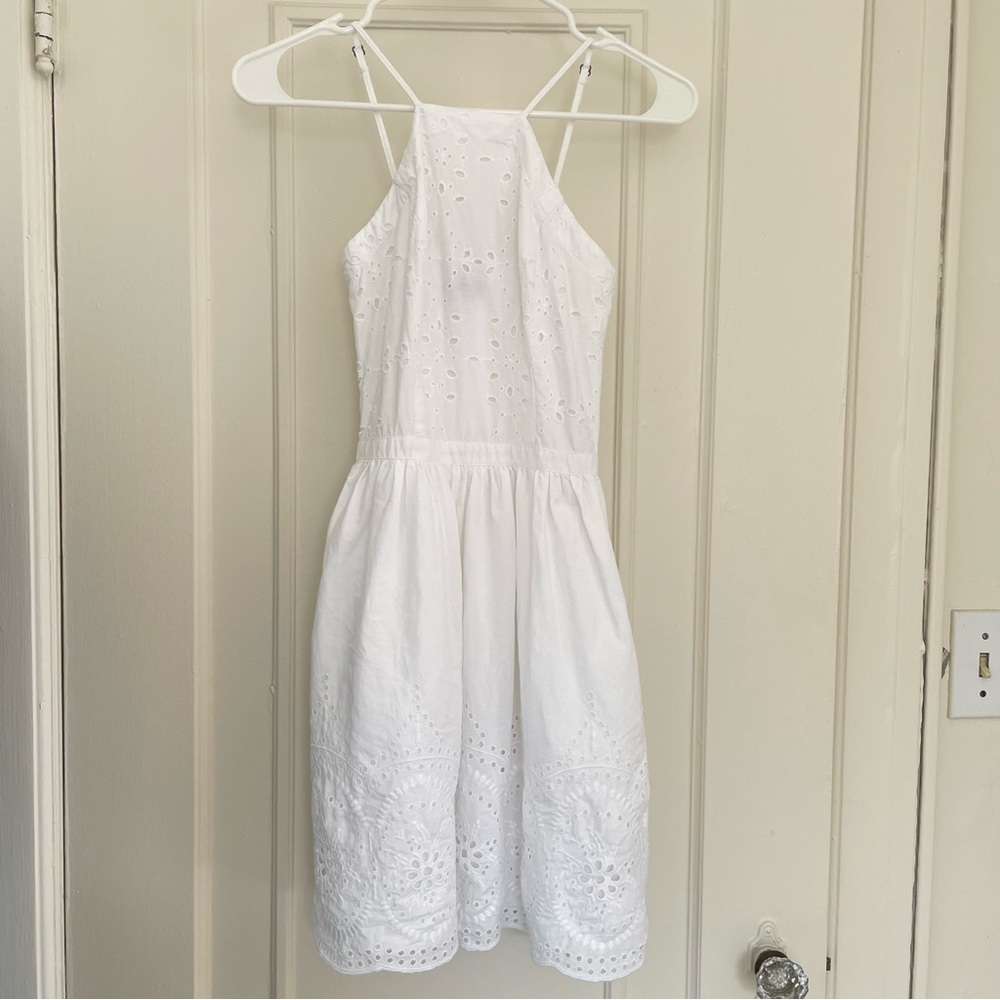 Elegant White Summer Dress